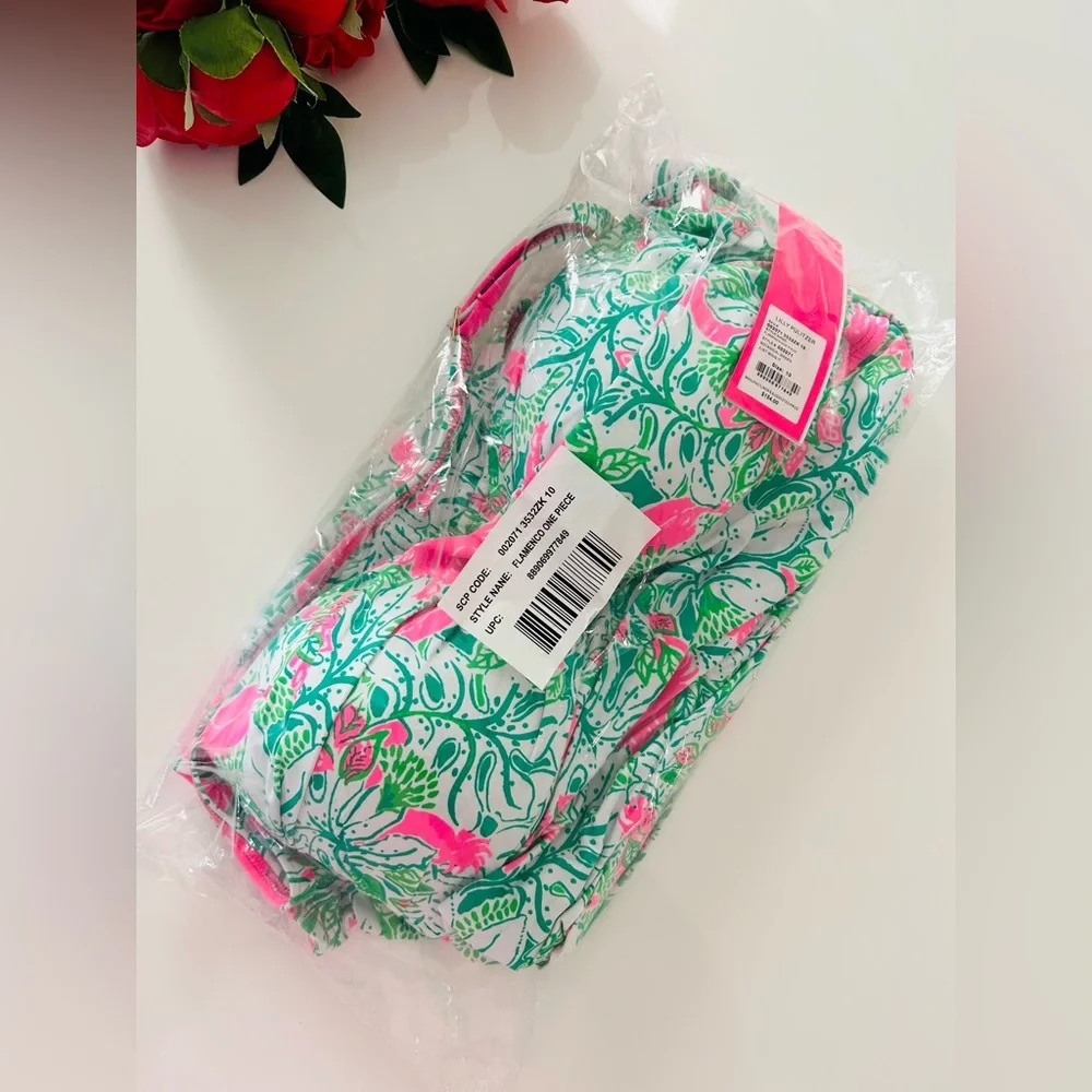 Lilly Pulitzer flamenco one piece swimsuit - Picture 14 of 15